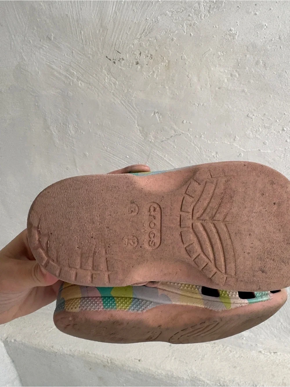 Crocs Kids' Baya Patel Clouds Slip-On Clogs